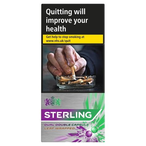 sterling dual cigarettes tesco.